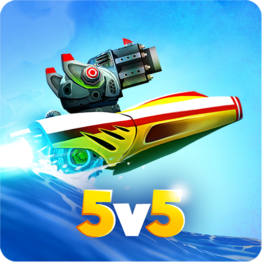 Cover Image of Battle Bay v4.9.4 MOD APK + OBB (High Shot Speed) Download