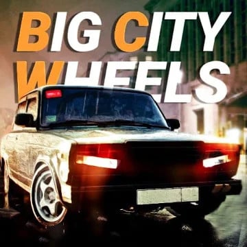 Cover Image of Big City Wheels - Courier Simulator v1.5 MOD APK (Free Shopping)