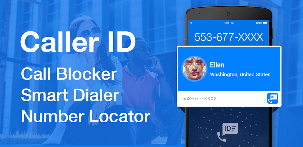 Cover Image of Caller ID v2.0.4 MOD APK (Premium Unlocked)