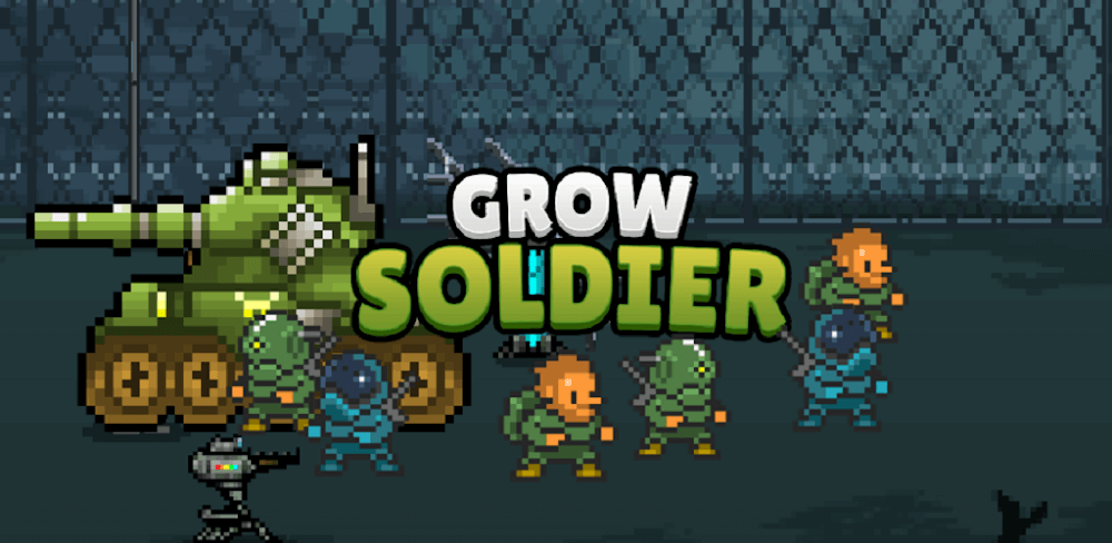 Cover Image of Grow Soldier v4.6.4 MOD APK (God Mode, One Shot Kill)