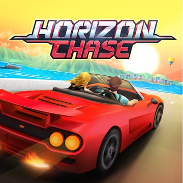 Cover Image of Horizon Chase v2.1 MOD APK + OBB (Free Shopping/Unlocked)