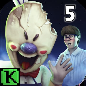 Cover Image of Ice Scream 5 Friends v1.1 MOD APK (Mega Mod)