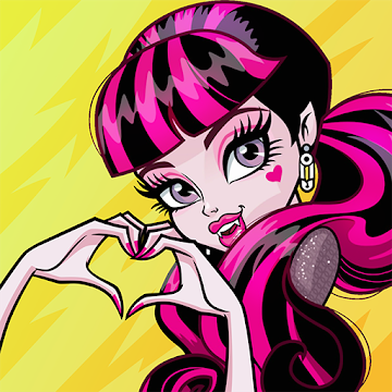 Cover Image of Monster High Beauty Shop v4.1.14 MOD APK + OBB (All Unlocked) Download