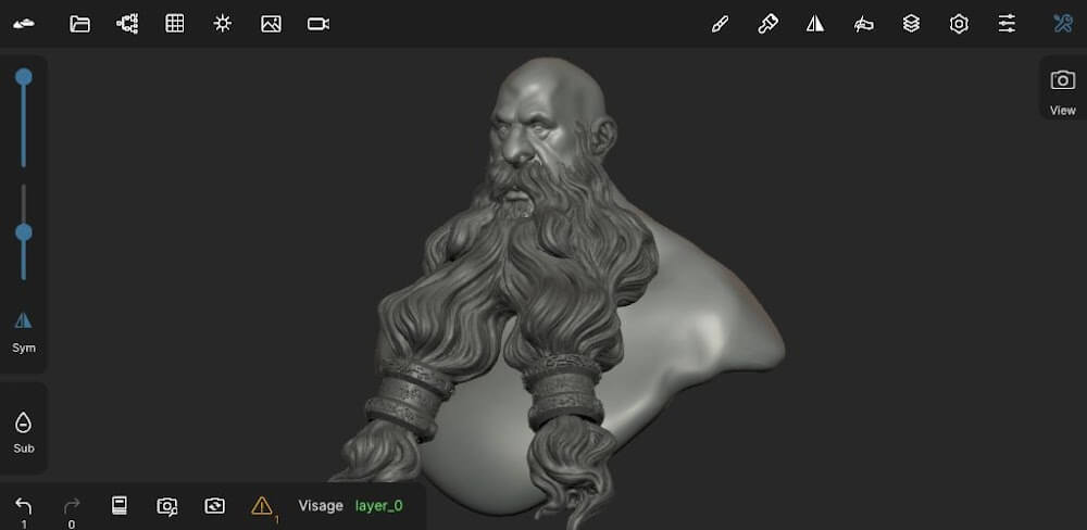 Cover Image of Nomad Sculpt v1.90 MOD APK (Paid Unlocked)