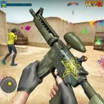 Cover Image of Paintball Shooting Game 3D v14.3 MOD APK (Unlimited Money)