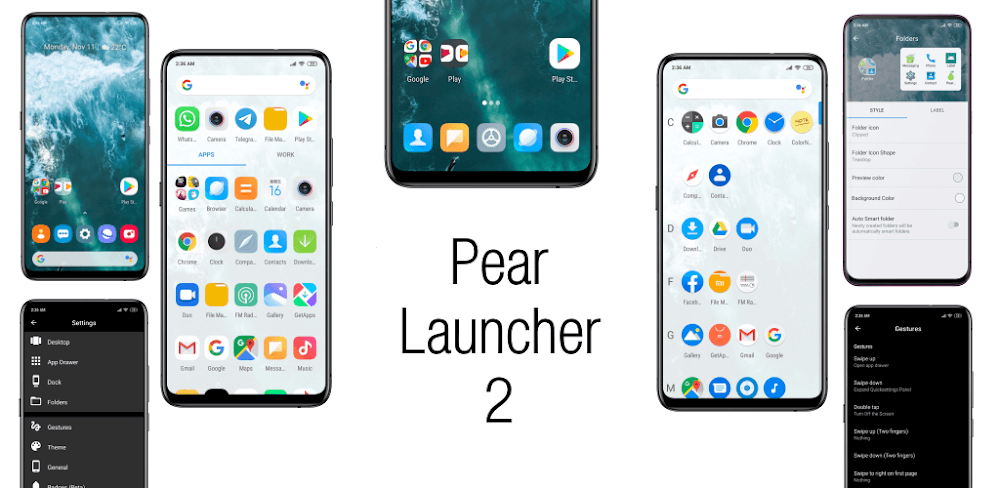 Cover Image of Pear Launcher Pro v3.6.0 APK (Full, Premium)