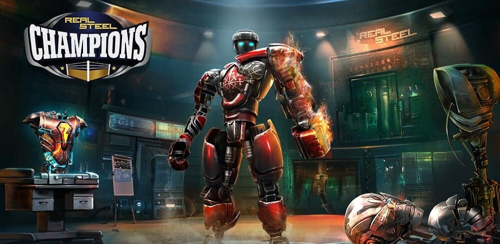 Cover Image of Real Steel Boxing Champions v67.67.248 MOD APK (Unlimited Money)