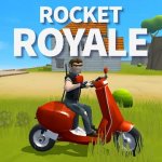 Cover Image of Rocket Royale v2.3.5 MOD APK (Unlimited Money)