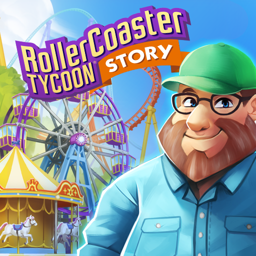 Cover Image of RollerCoaster Tycoon Story v1.5.5682 MOD APK + OBB (Unlimited Coins) Download