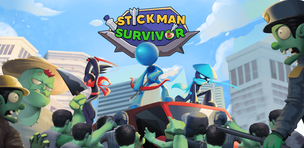 Cover Image of Stickman Survivor v1.12 MOD APK (Menu, Damage, Speed)