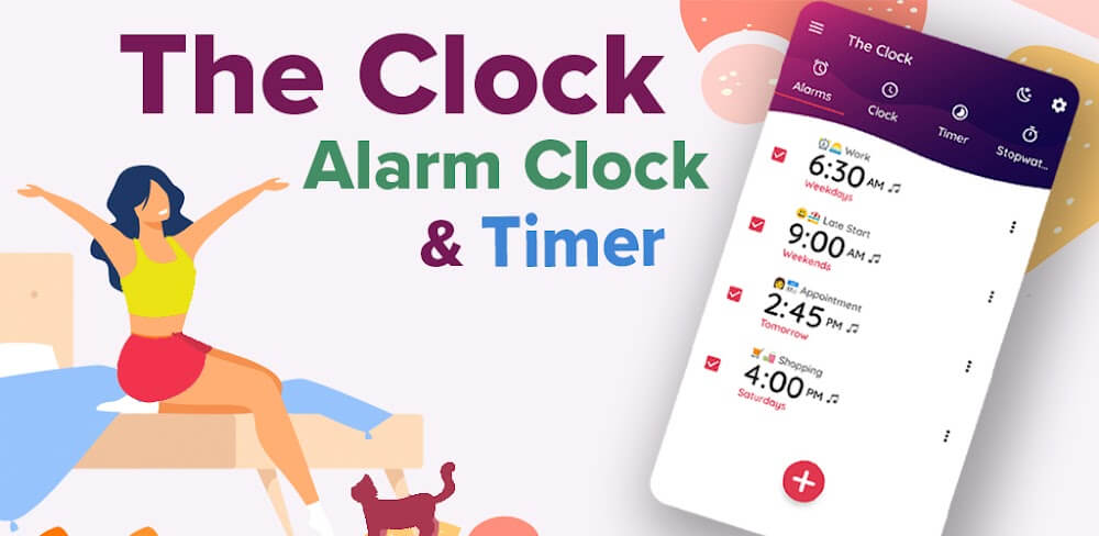 Cover Image of The Clock v9.1.3 MOD APK (Premium Unlocked)