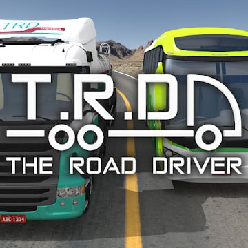 Cover Image of The Road Driver v2.0.3 MOD APK + OBB (Unlimited Money)