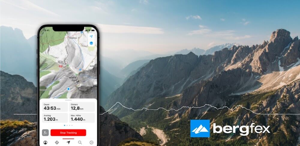 Cover Image of bergfex Tours v4.17.4 MOD APK (Premium Unlocked)